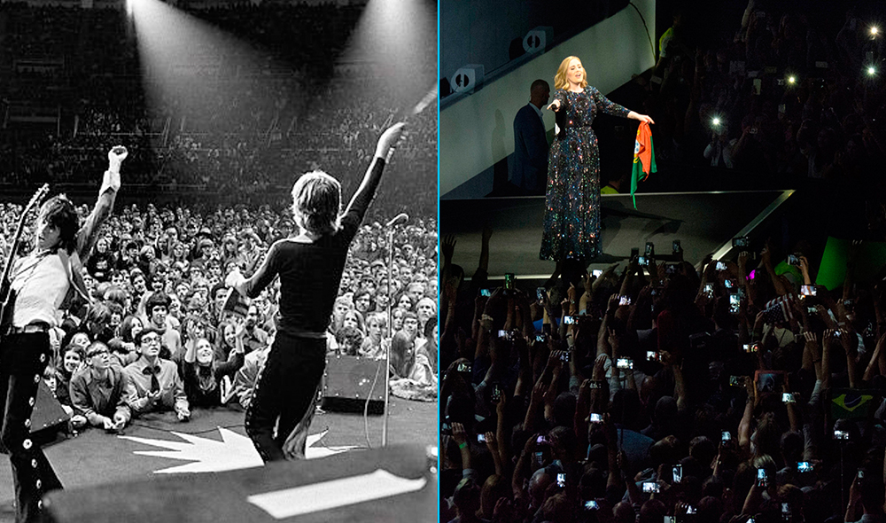 Móviles en los conciertos. ¿Ética o negocio?