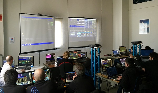 Curso especializado en la mesa de control GrandMA