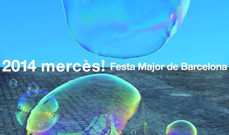 Arcoiris ilumina La Mercè 2014