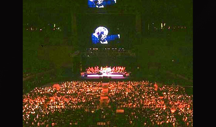 Concierto Frank Sinatra en Barcelona 1992