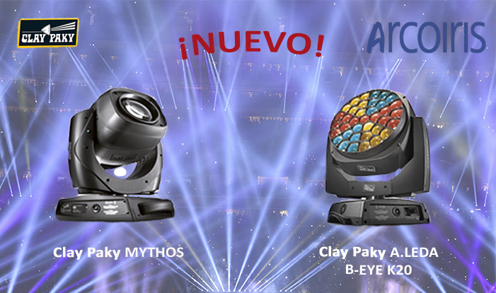 Nuevos proyectores de iluminación en Arcoiris