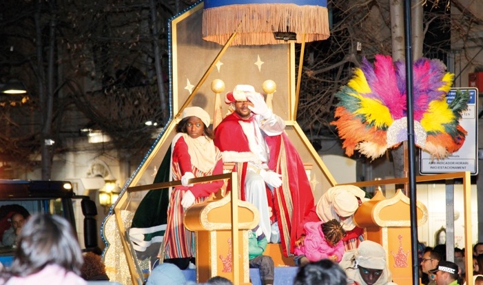 Cabalgata de Reyes en Mataró 2016